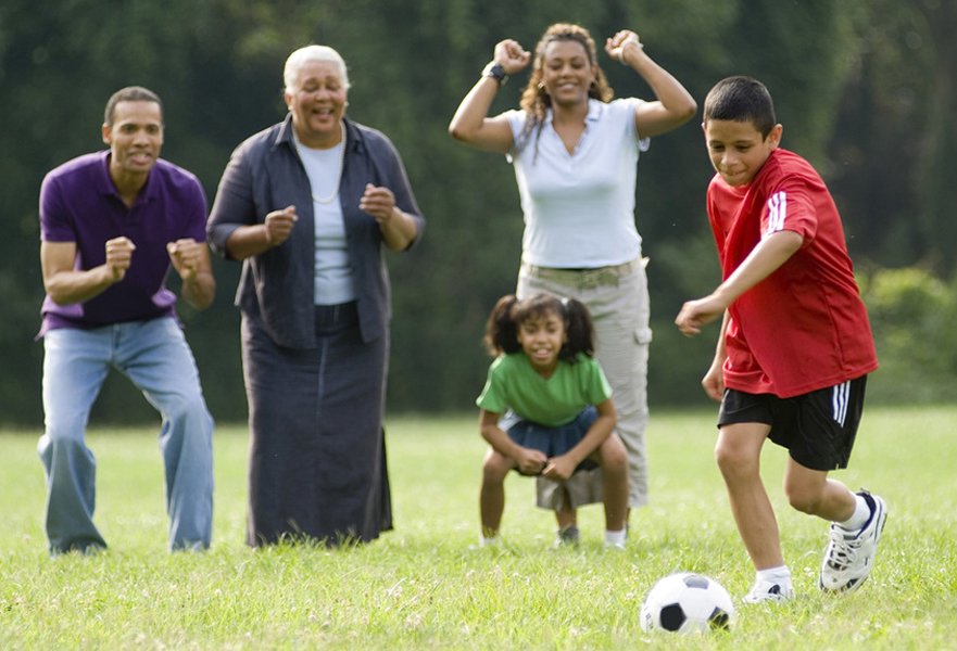 La motivation des parents au football